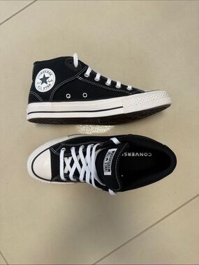 Converse Unisex Black and White Tremont Street High Top Sneakers